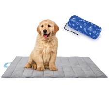 Outdoor Dog Bed Waterproof Travel Dog Mat Camping Dog Bed Double Sided Design