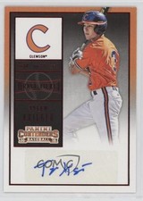 2015 Contenders College Ticket Red Foil Tyler Krieger (Orange Jersey) Auto jg3