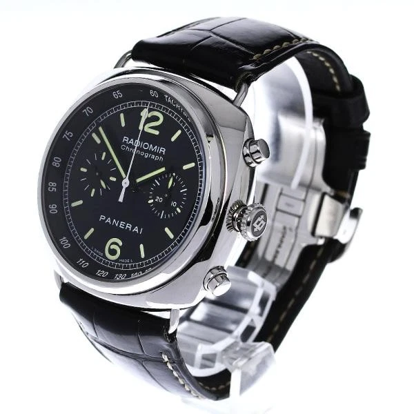Panerai — Officine Panerai Radiomir PAM00288 45mm SS Black Dial Automatic Watch #C3822