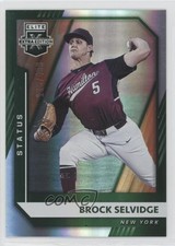 2021 Panini Elite Extra Edition Status Green 115/499 Brock Selvidge #92 0i4k