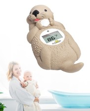 Digital Baby Bath Thermometer - Floating Water Temperature Gauge for Infants, Sa