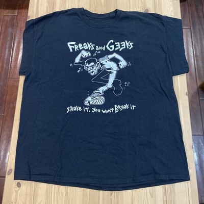 Freaks And Geeks T Shirt Size 2XL Graphic Martin Starr bill haverchuck Black