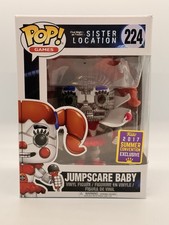 Funko Pop! FNAF Sister Location Jumpscare Baby #224 2017 Summer Con con Soft Prot