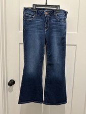 Ariat Ultra Stretch Perfect Rise Katie Flare Jean stretch cowgirl sz 30 Short