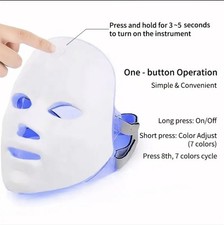 7-Color LED Facial Mask – Spa-Quality Skin Care at Home