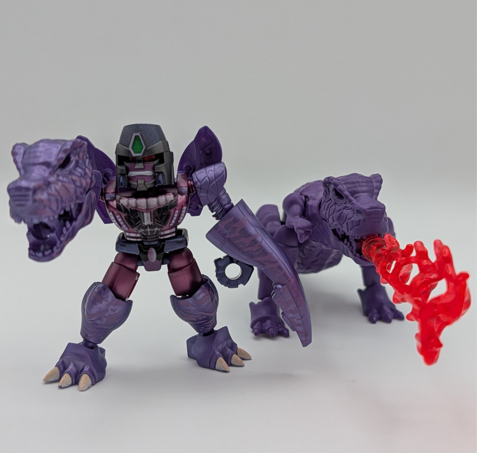 COMBO Blokees Transformers Defender 6 **SGT** Beast Wars Megatron & Dino Mode