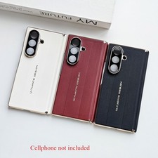 Resistant Anti-Dirt Snug Shell Magnetic Leather Case for Samsung Galaxy Z Fold 7