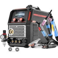 VEVOR 5-in-1 Plasma Cutter Welder Combo CUT/TIG/Gas MIG/Flux MIG/MMA 110V/220V