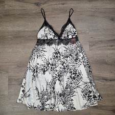 Oscar de La Renta Lace Trim Slip Dress XS Whimsigoth Fairy Grunge Y2K