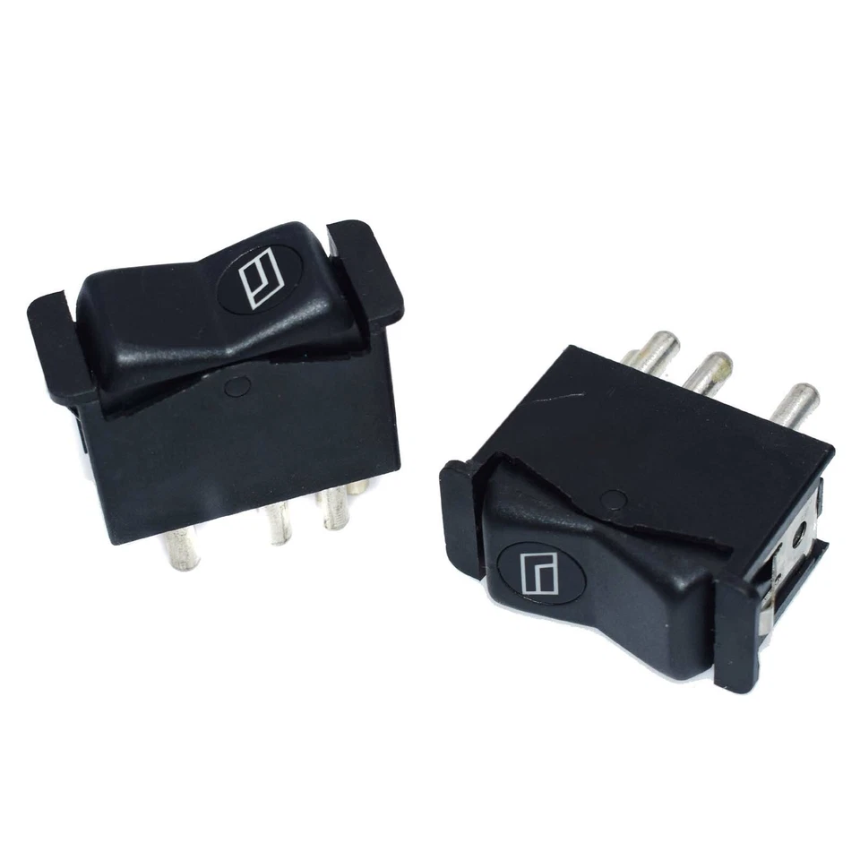 Interruptor de ventana eléctrico eléctrico de 2 piezas para Mercedes-Benz R107 380SL 560SL 0008208310 Foto 4 de 4