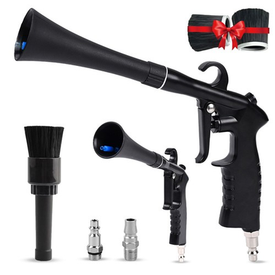 #ad Car Cleaning GunHigh Pressure Air Blow GunFast Interior Dryer Glossy Black $52.89