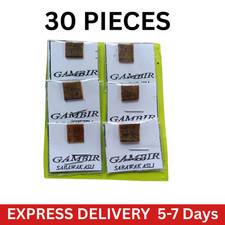 30 Pieces Authentic Borneo Gambir Sarawak Natural Herbal | EXPRESS SHIPPING
