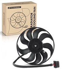 Engine Radiator Cooling Fan Assembly Compatible with Volkswagen Audi Models