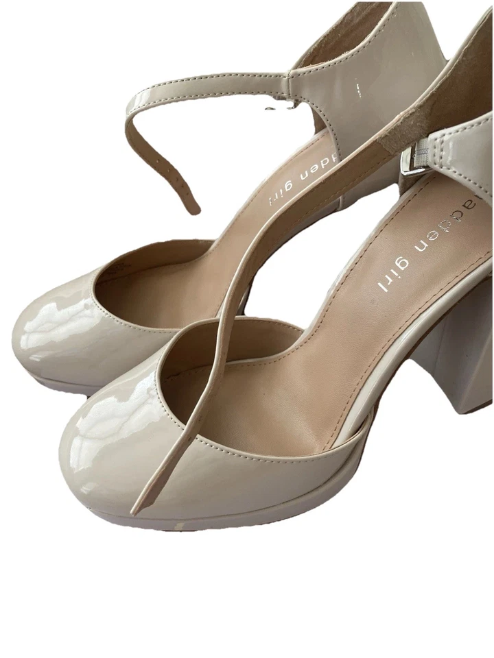 Tacón de plataforma Madden Girl en charol talla 7,5 Foto 2 de 4