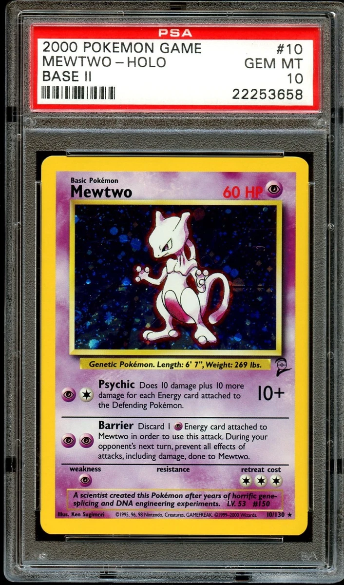 psa 2 pokemon card Pokémon TCG Professional Sports Authenticator (PSA) Base Set 2 Grade 10  Individual Trading Card Games for sale