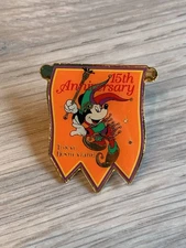 ◆TDL Tokyo Disneyland 15th Anniversary Not for Sale Pin Mickey◆