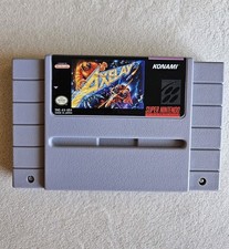 AXELAY SNES SUPER NINTENDO CARTRIDGE ONLY GREAT CONDITION