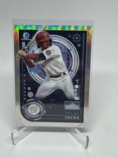 2024 Bowman Chrome AI Dylan Crews Refractor #BAI-13 Washington Nationals Rookie