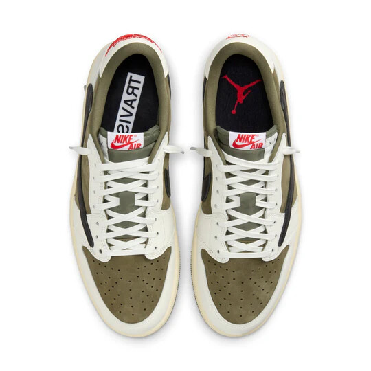 Nike Air Jordan 1 Retro Low OG SP Travis Scott Medium Olive Nike Air Jordan 1 Retro Low OG SP Travis Scott Medium Olive