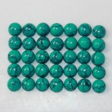 Turquoise 4mm Cabochon Round Loose Gemstone s 