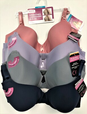 Olga Underwire Bra No Side Effects Contour Side Smoothing Full Coverage GB0561A