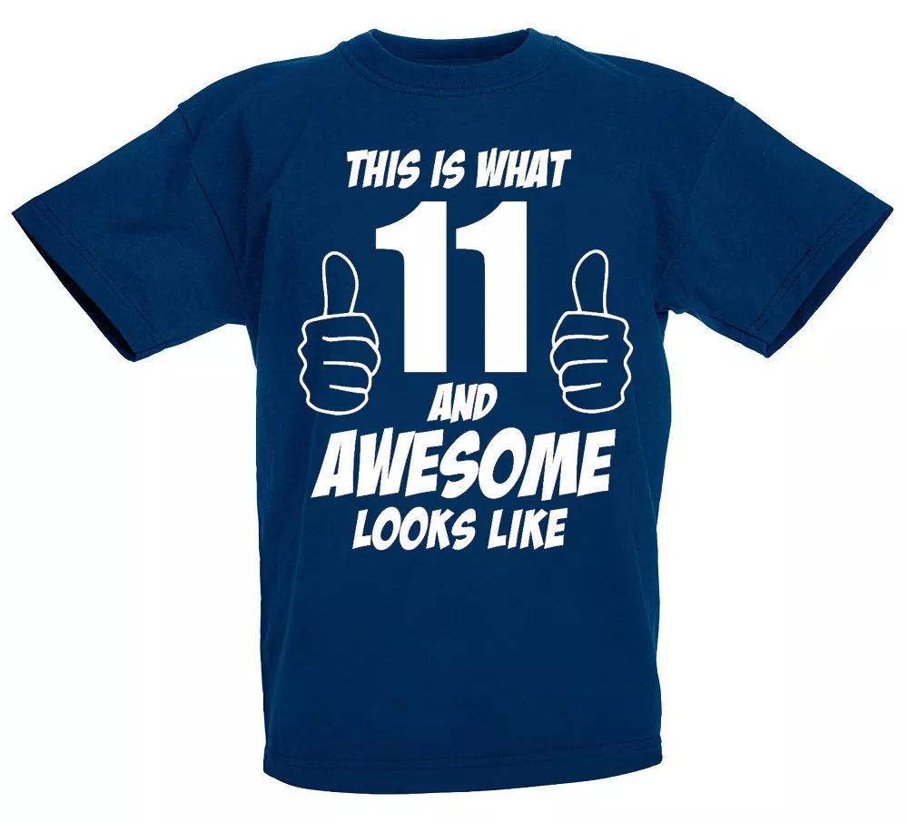 birthday shirts for 11 year olds