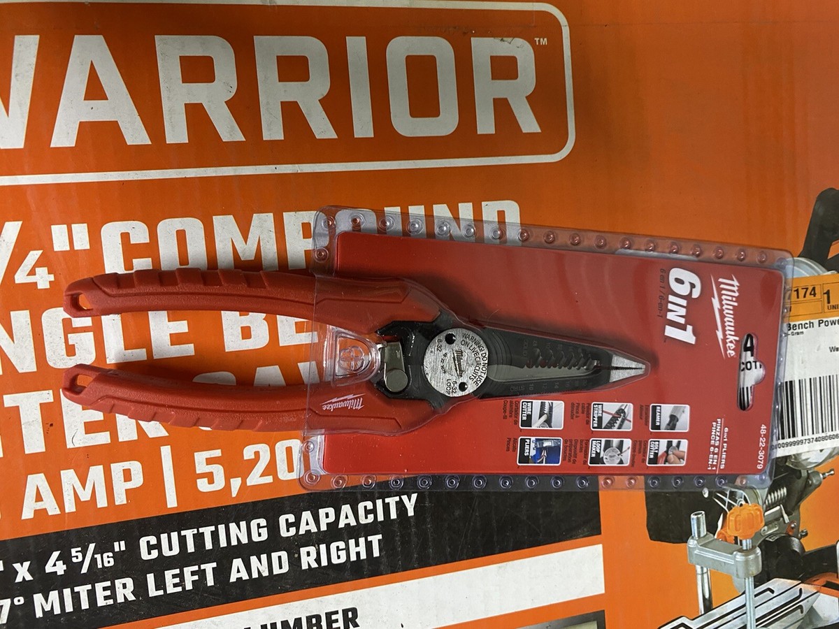 Milwaukee 48-22-3079 6 in 1 Combination Pliers