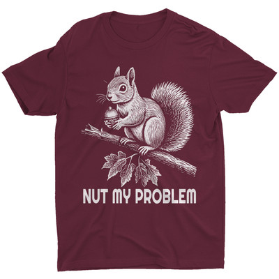 Squirrel Shirt Forest Life Funny Animal T-Shirt Printed Graphic Men Women Tee