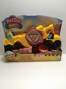 play doh wheels excavator