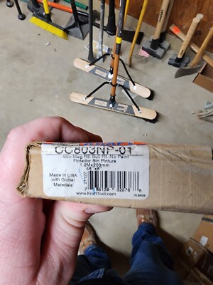 Kraft CC803NP-01 Magnesium Bull Float 48''x8'' No Paint
