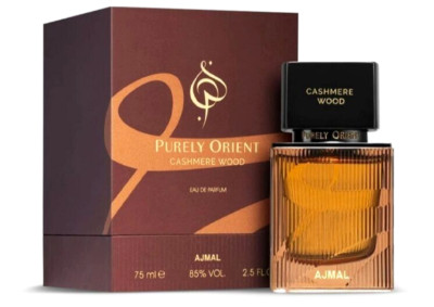 Ajmal Purely Orient Cashmere Wood Eau De Parfum 75ml 2.5oz New Sealed