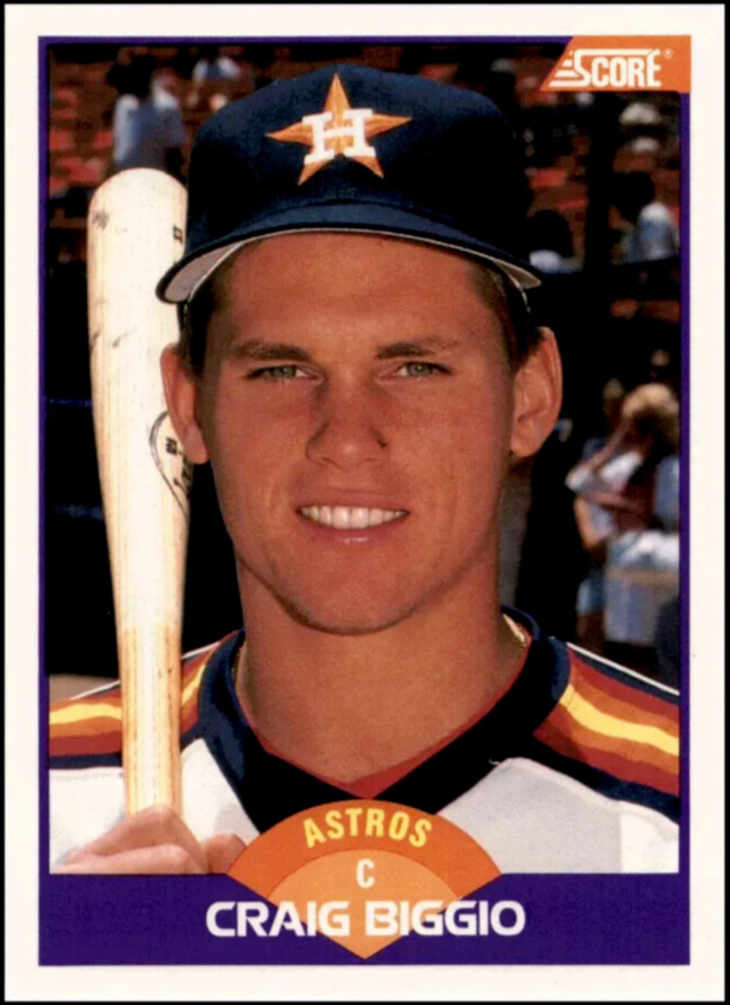 1989 Craig Biggio Score RC #237-MT
