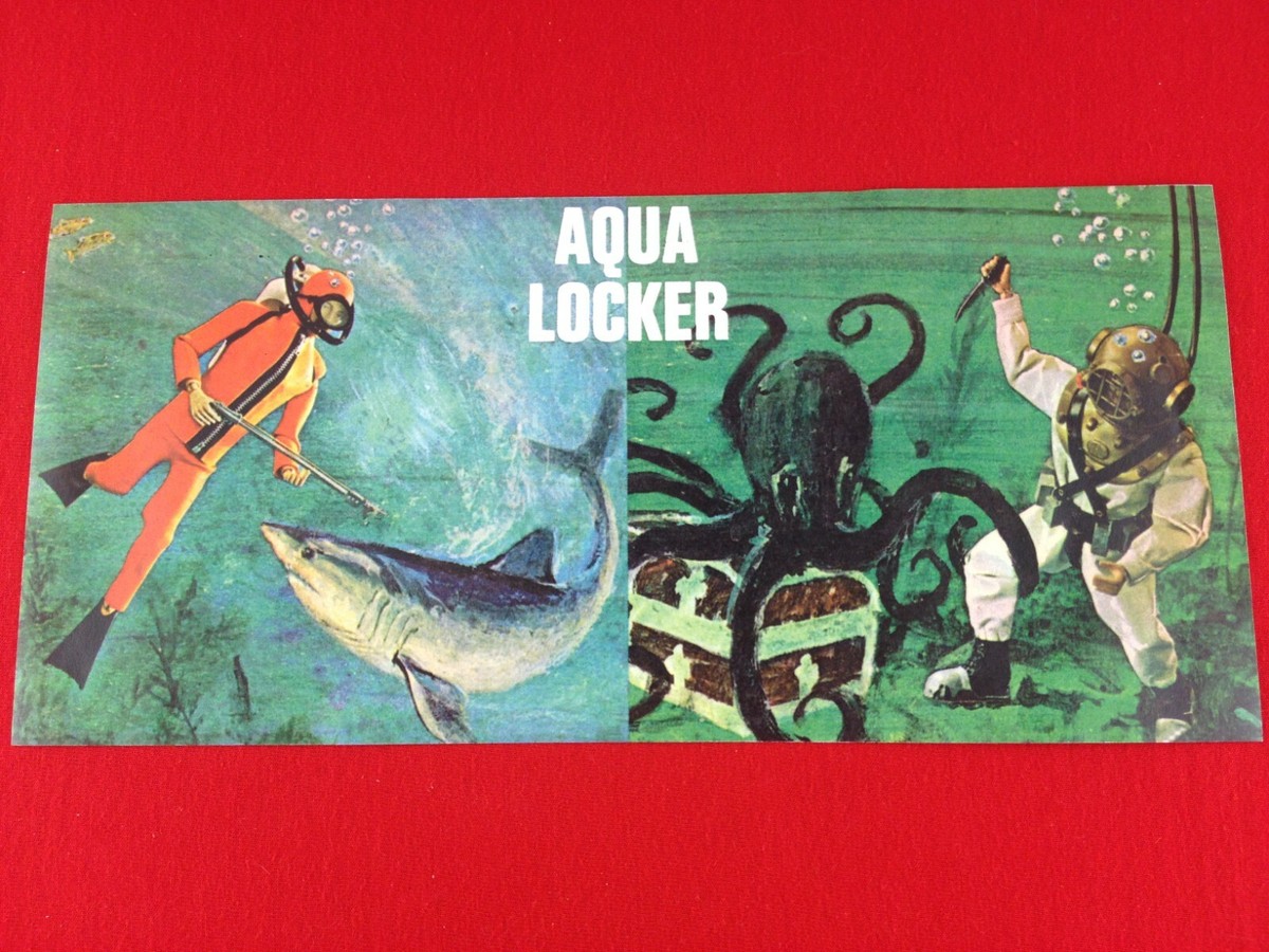 1964 GI JOE - New GI Joe Aquanaut Foot Locker Decals | eBay