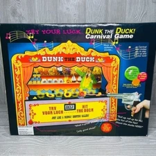 Nwt vintage dunk the duck carnival game electronic retro ( none working ) toy