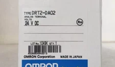 NEW Omron DRT2-DA02 Smart Slave 2 Analog Output Terminal Module DRT2DA02 Unit