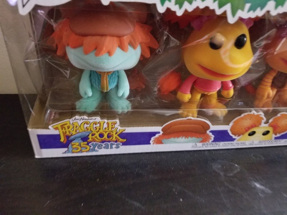 POP Television: Flocked Fraggle Rock 5-pack LE 3000 - TopToy