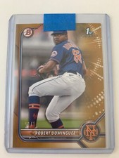 2022 Bowman Prospects Gold Border #D /50 Robert Dominguez #BP-51