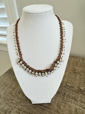 NWT AEO American Eagle Outfitters Bohemian Necklace Tassels Beads