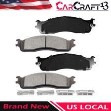 For 2006 -2008 Dodge RAM 1500 2500 3500 4PCS Front Ceramic Disc Brake Pads A13