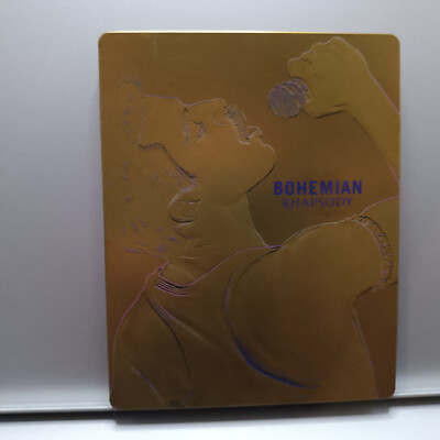 BOHEMIAN RHAPSODY Blu-Ray Steelbook QUEEN BIOGRAFIE FREDDY MERCURY Limitiert