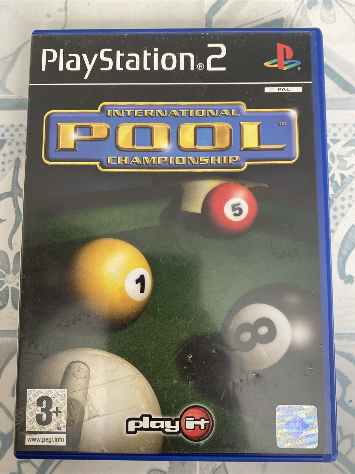 International Pool Championship PS2 Game