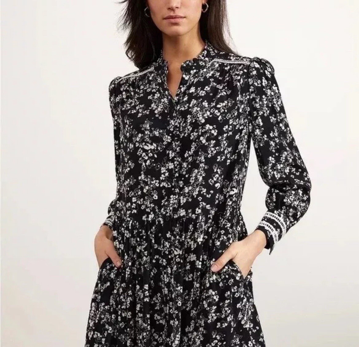 green emerald velvet dress Hobbs Dress