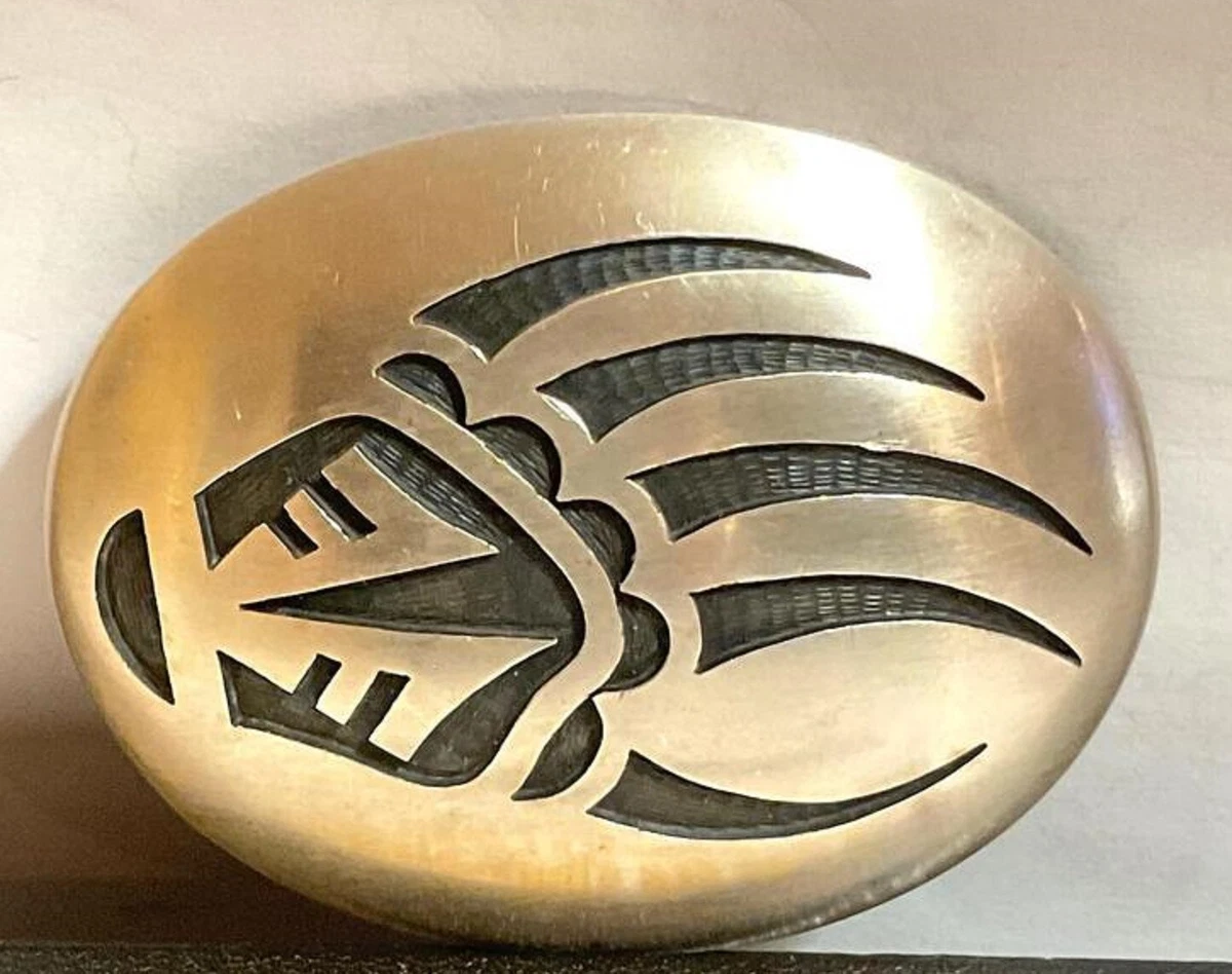 Bear claw top belt buckle