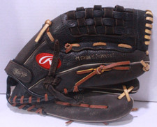 Rawlings B5PP13 13 Inch Baseball 13" Brown Leather Glove RHT