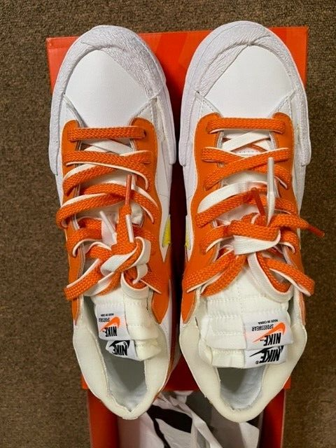SACAI X NIKE Nuovissima Nike x Sacai blazer arancione basso magma taglia 9