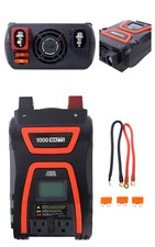 1000 Watts Power Inverter DC 12V To AC 115V for Trucks Boats Off Grid RV