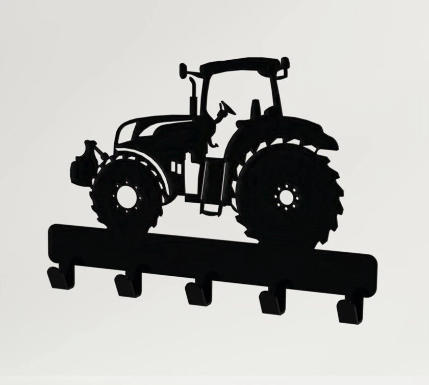 Tractor key / coat hook metal design- 300mm