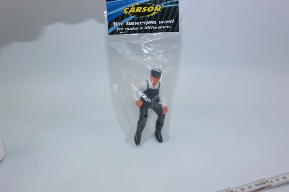 Carson 500907186 1:14 Fahrerfigur Robert Fahrer für Baumaschine oder LWK NEU - Bild 2 von 4