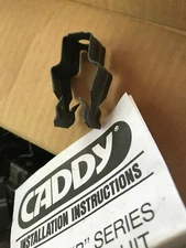 16P ERICO CADDY  1" EMT CONDUIT CLIP   QTY of 15 Clips