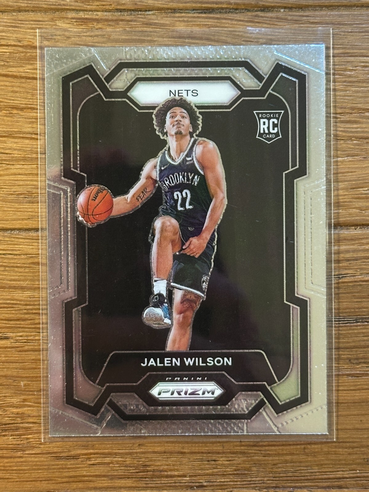 Jalen Wilson 2023-24 Panini Prizm Rookie RC #128 🔥 Brooklyn Nets